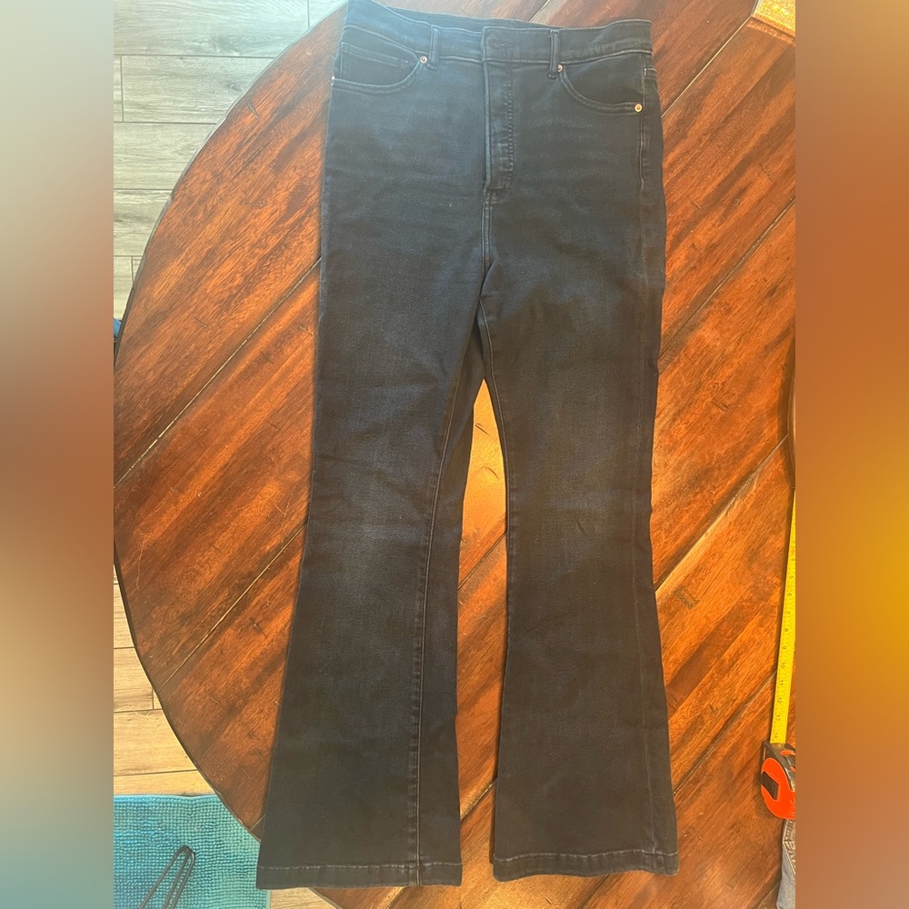 Express Women's Dark Flare Jeans